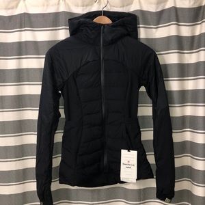 NWT Lululemon Down for it All Jacket- Black - Sz 2
